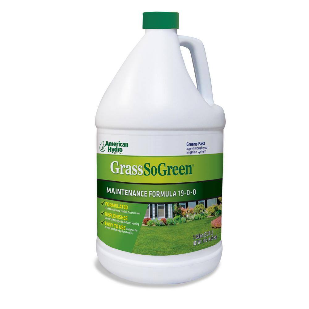 American Hydro Systems 128 oz. 4000 sq. ft. Grass-so-Green Liquid Lawn Fertilizer 2655