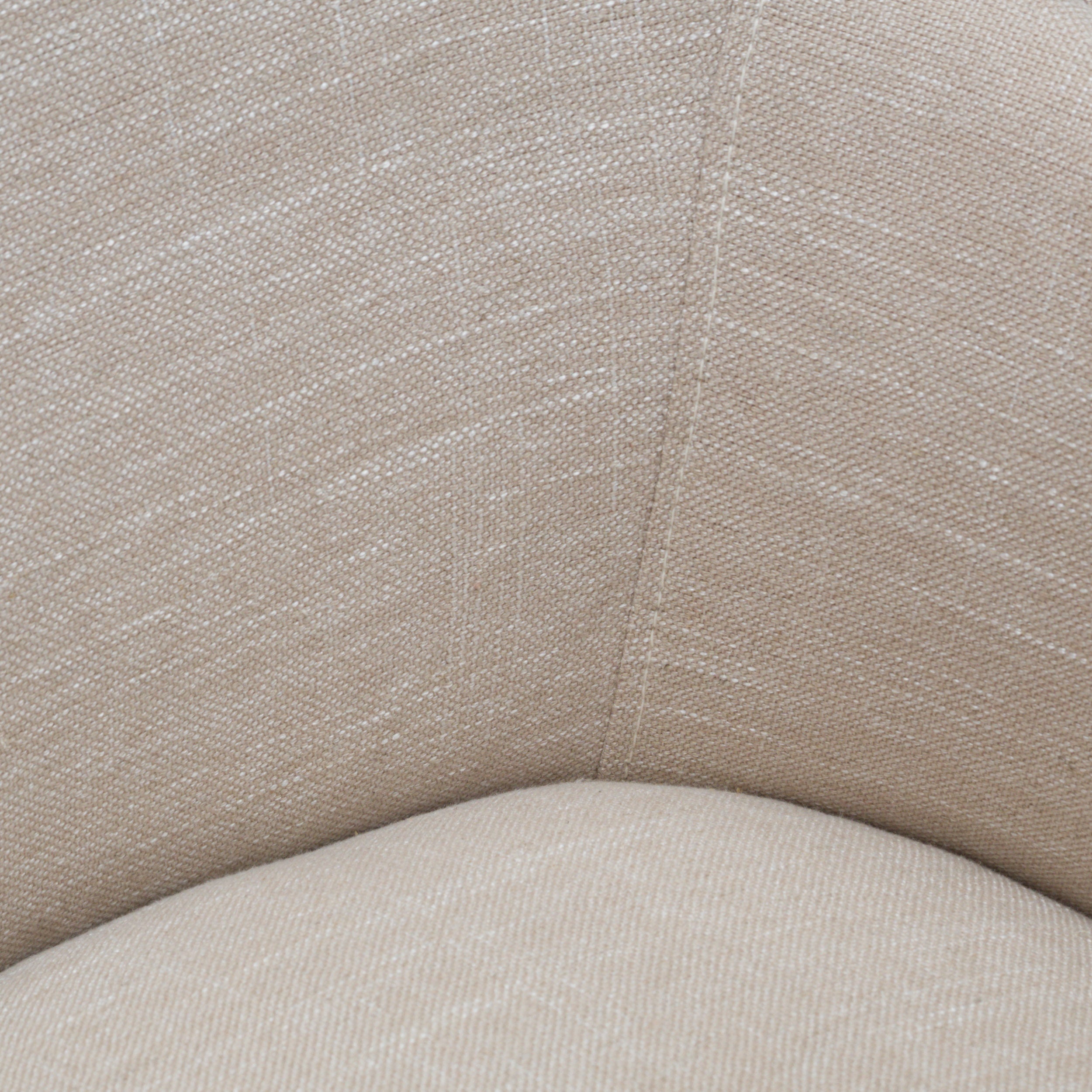 Baldwin Light Beige Fabric Accent Chair