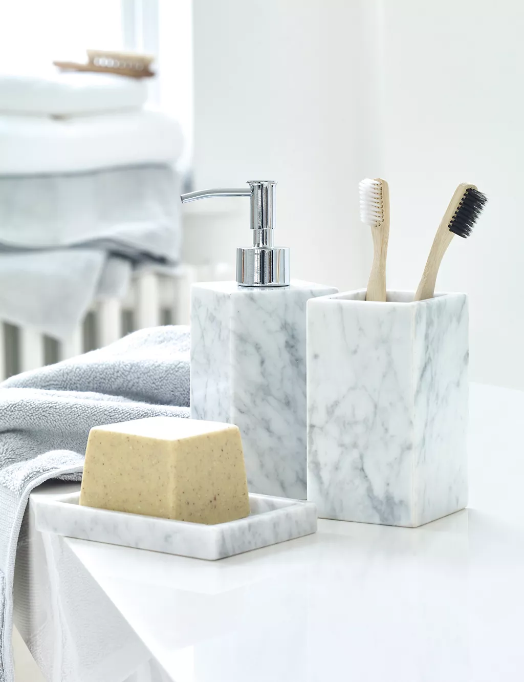 Marble Soap Dispenser