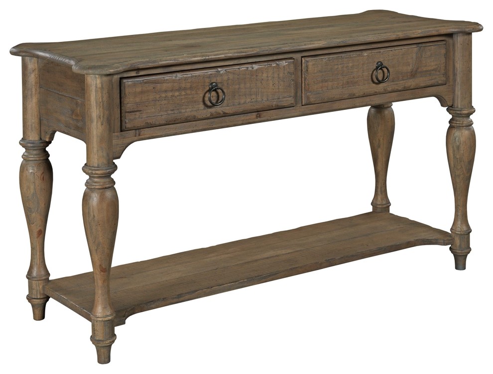 Emma Mason Signature Willhelm Sofa Table in Heather Finish   Traditional   Console Tables   by Emma Mason  Houzz