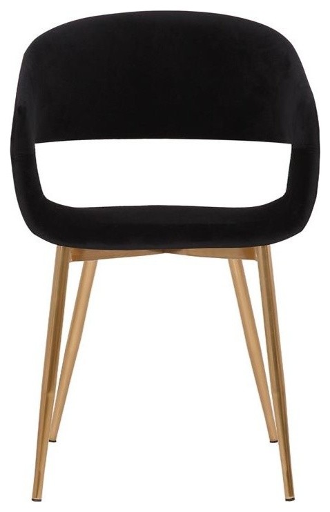 Jocelyn Mid Century Dining Accent Chair   Midcentury   Dining Chairs   by Armen Living  Houzz