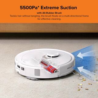 ROBOROCK Q Revo-WHT 13.4 in. Robotic Vacuum in White Roborock Q Revo-WHT