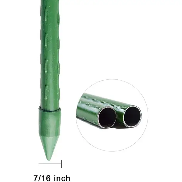 Brand New Metal Tree Stake Plant Metal Stick 11mm Garden Stakes Green Steel for Growth Support