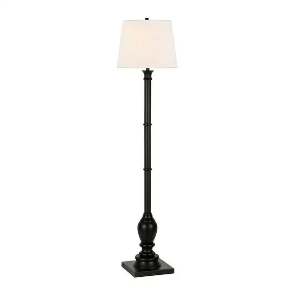 Minnie Farmhouse Blackened Bronze Lamp with Empire Shade