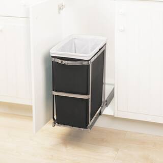 simplehuman 30-Liter Commercial-Grade Under-Counter Pull-Out Trash Can CW1124