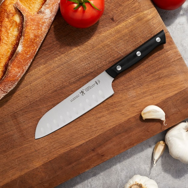 Henckels Dynamic 5 inch Hollow Edge Santoku Knife