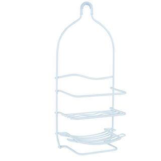 Bath Bliss Curve Design Shower Caddy 4008-WHT