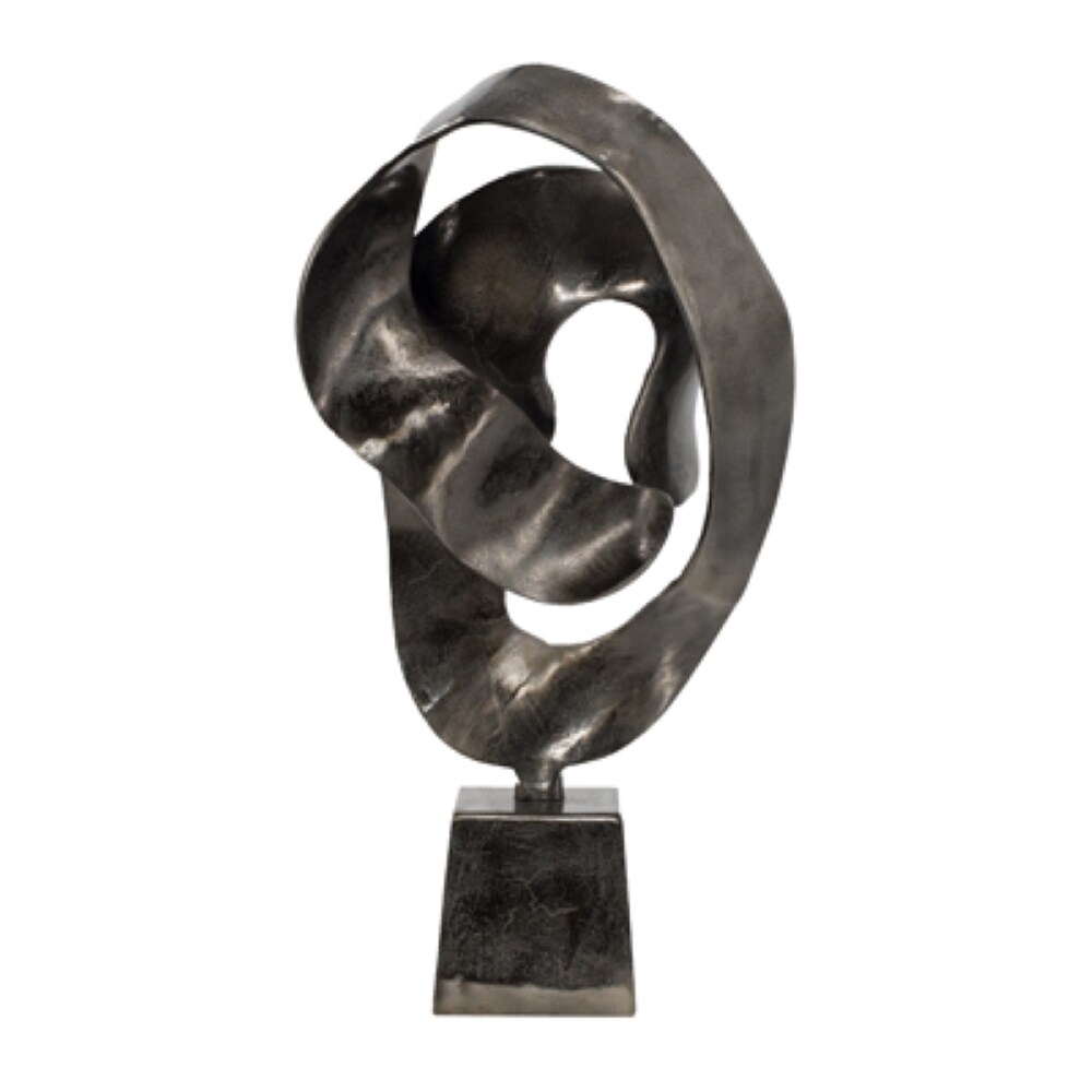 Abstract Sculpture on Pedestal Base   28.25\