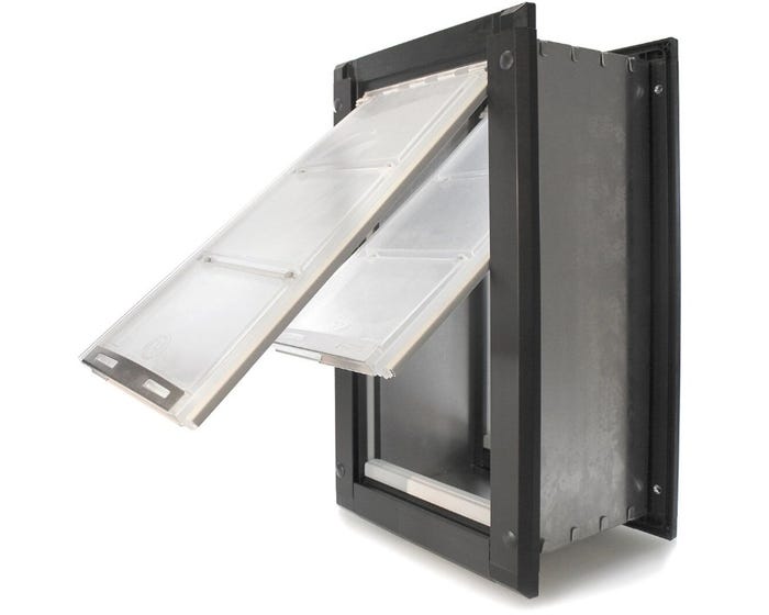 Endura Flap Pet Door - Wall Mount - Small  Double flap - 6