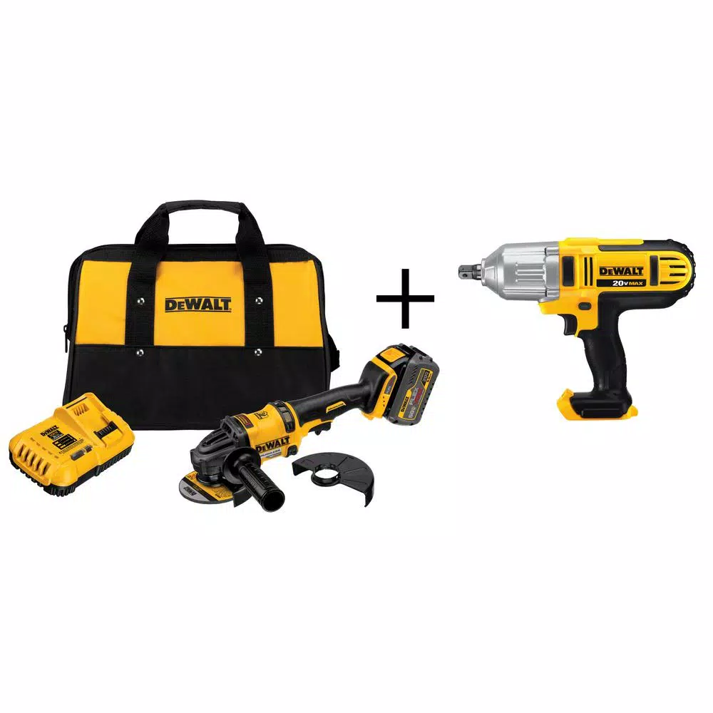 DEWALT FLEXVOLT 60-Volt MAX Cordless Brushless Reciprocating Saw with (1) FLEXVOLT 6.0Ah Battery and 1/2 in. Impact Wrench and#8211; XDC Depot