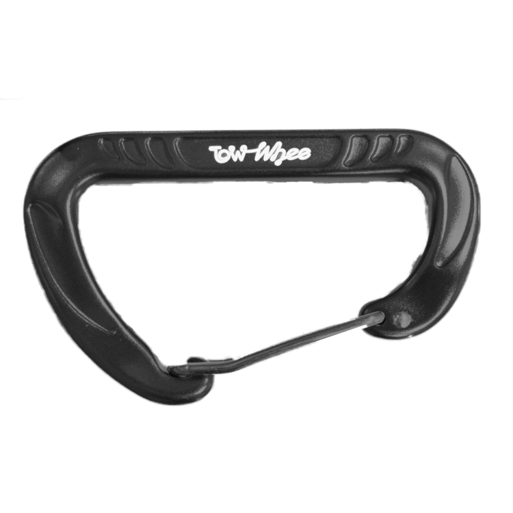 TowWhee Extra Mini Carabiner - Black