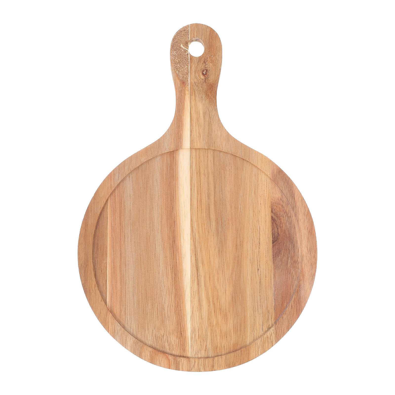 Board Pizza Cutting Wooden Wood Cheese Plate Cut Bread Round Paddle TrayPlatterbread Kitchen Decorative Serving