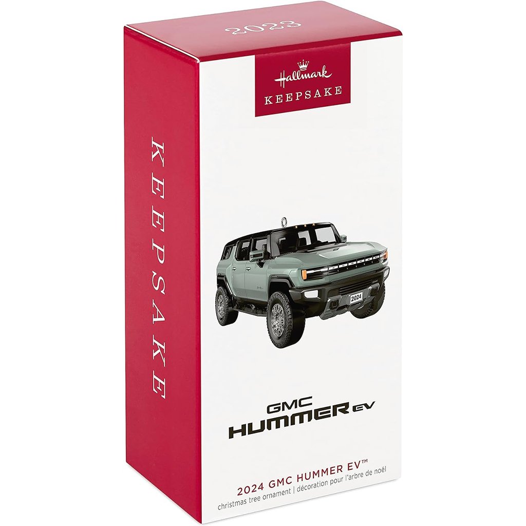 Hallmark  2023 Keepsake Ornament 2024 GMC Hummer EV 2023 Metal