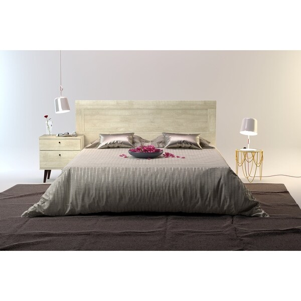 Mid-century Wall Mounted Headboard - - 20352727