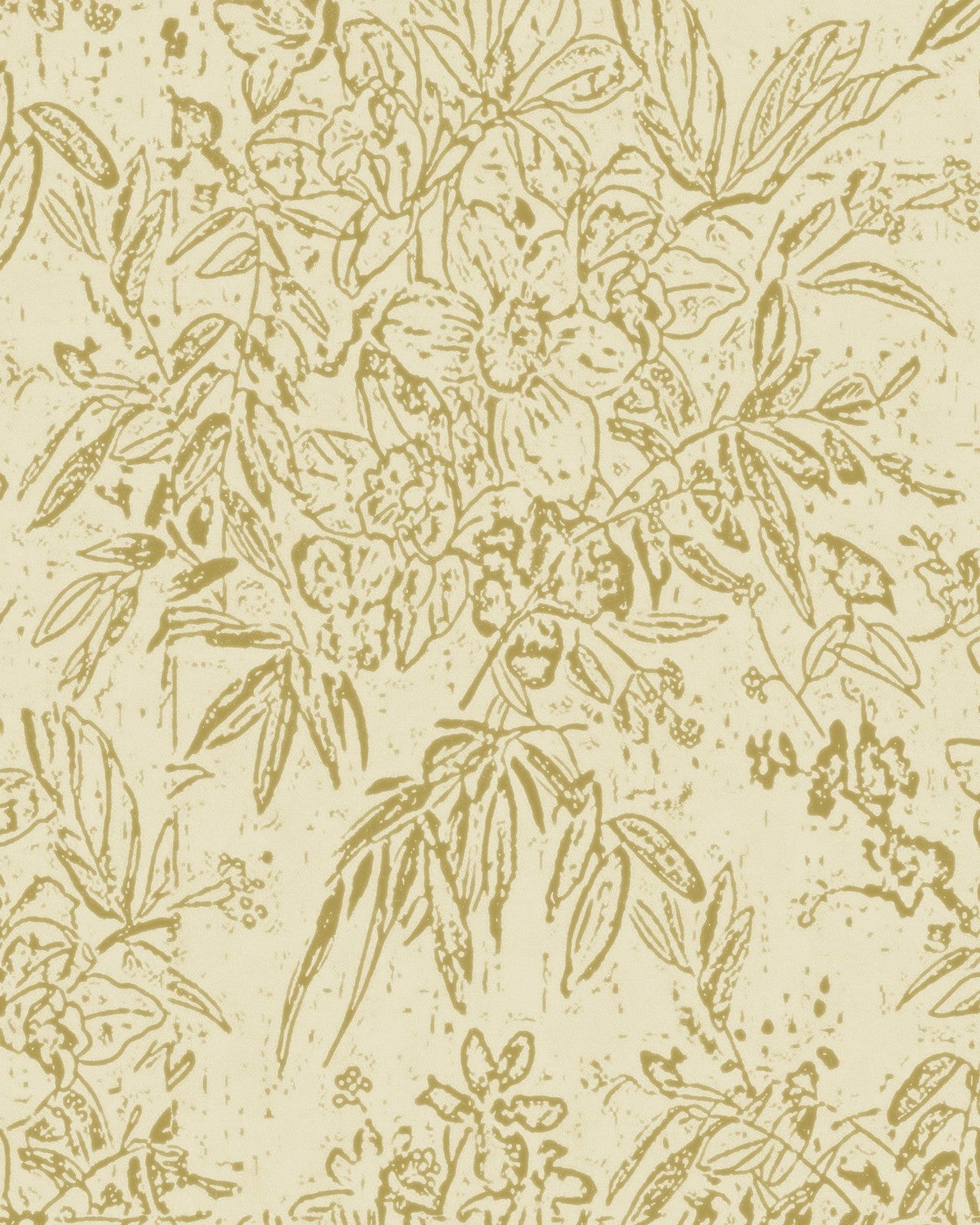 Cherry Orchard Wallpaper in Sand from the Complementary Collection by Mind the Gap