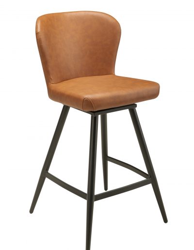 Amelie Stool in Cognac Seating