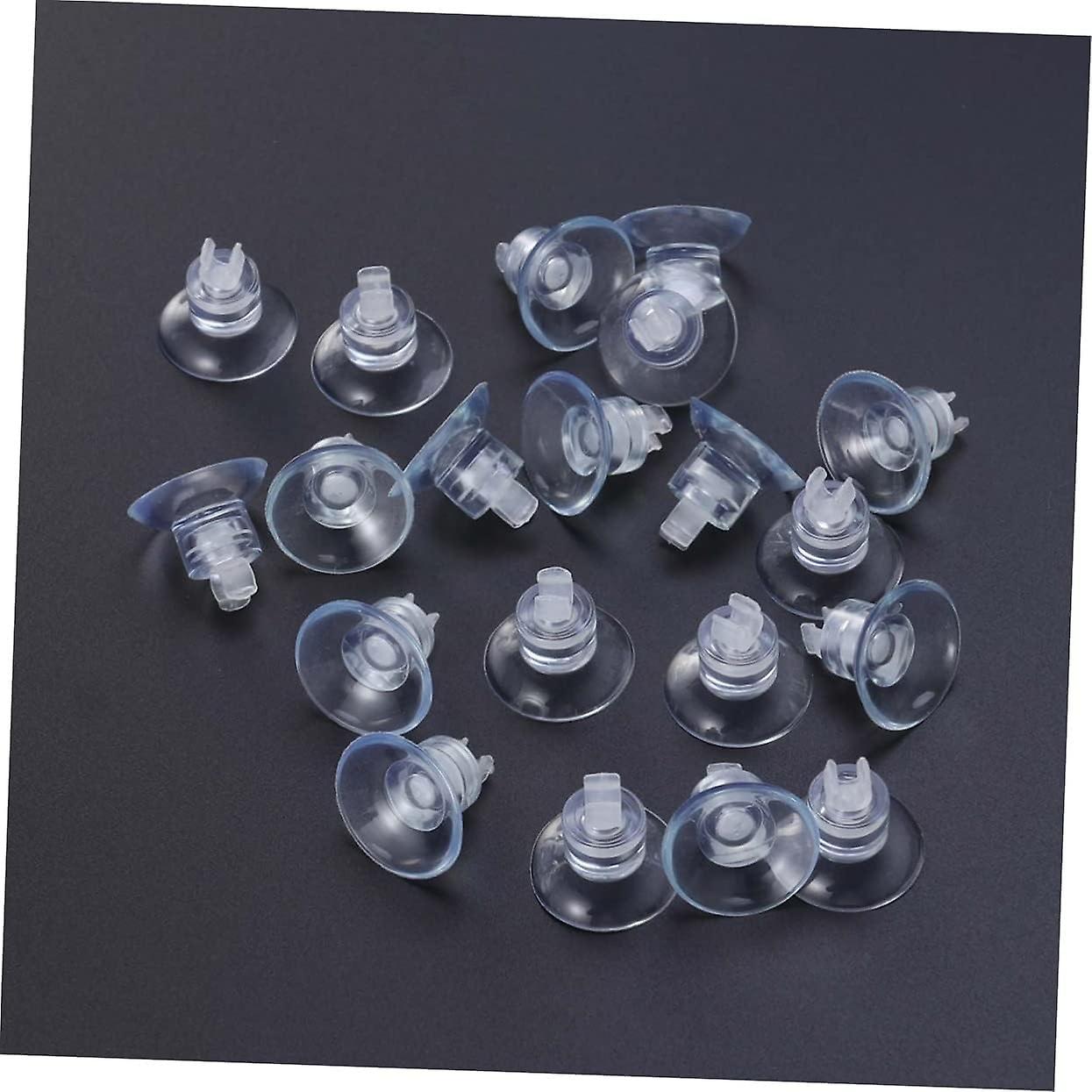 30pcs Suction Cups Sucker Airline Tube Clip Airline Tube Holder Suction Bowls Tube Clamp Fish Sticks