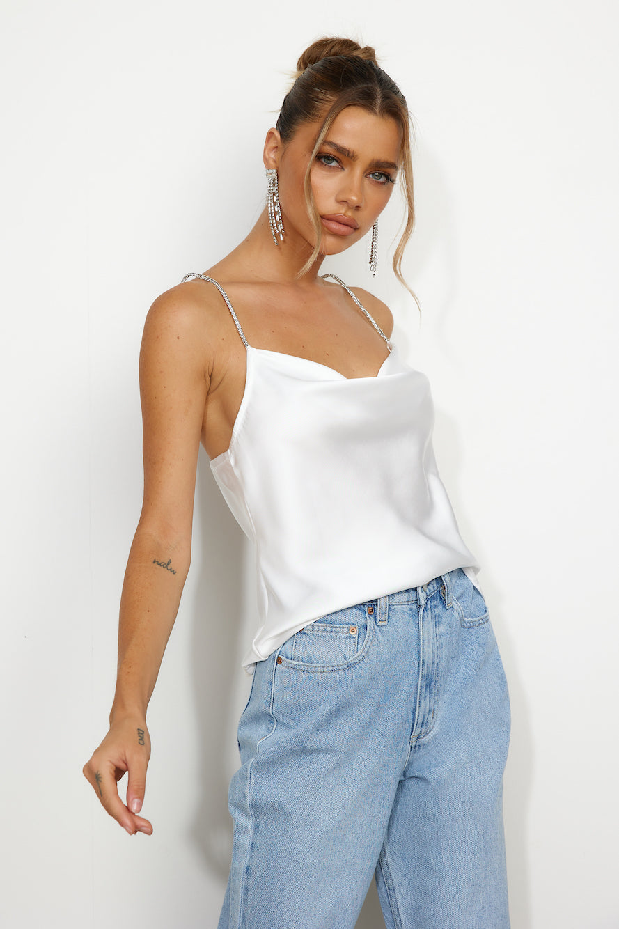 Main Girl Top White