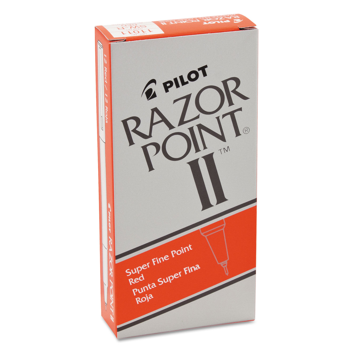 Razor Point II Super Fine Line Porous Point Pen by Pilotandreg; PIL11011