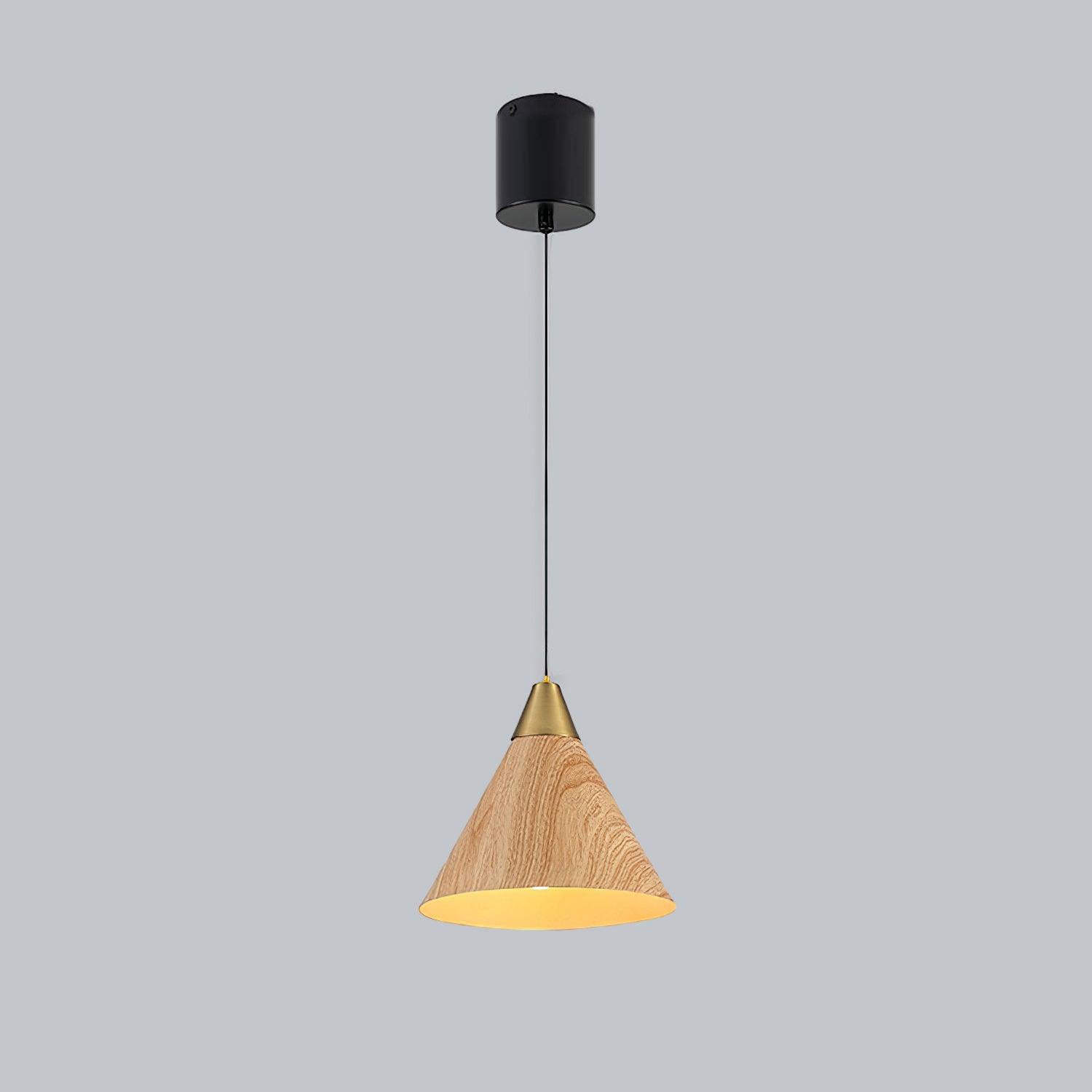 Wood Grain Pendant Lamp