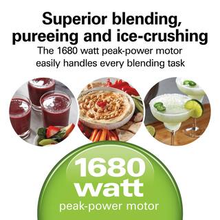 Hamilton Beach PowerMax Professional-Performance 48 oz. 3 Speed Grey Countertop Blender 58600