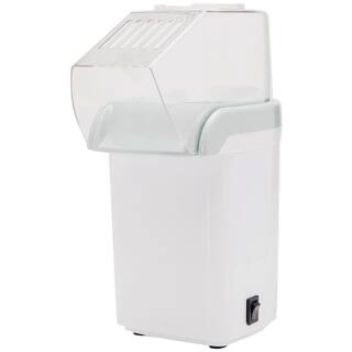 Brentwood Appliances 1200 W 64 oz. White Hot Air Popcorn Machine PC-486W