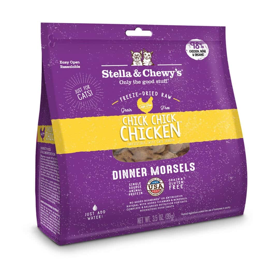 Stella and Chewy's Chick Chick Chicken Dinner Freeze-Dried Cat Food