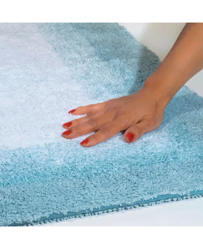 Chesapeake Whitney Ombre Reversible Bath Rug