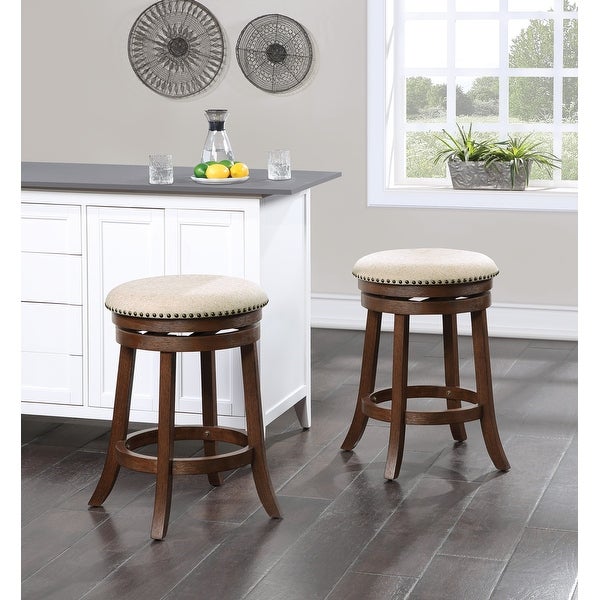 Metro 26 Inch Swivel Stool (Set of 2)