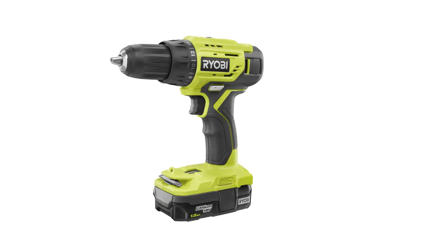 RYOBI PCK101KN ONE+ 18V Lithium-ion Cordless 3-Tool Combo Kit with (1) 4.0 Ah Battery， (1) 1.5 Ah Battery， Charger， and Bag