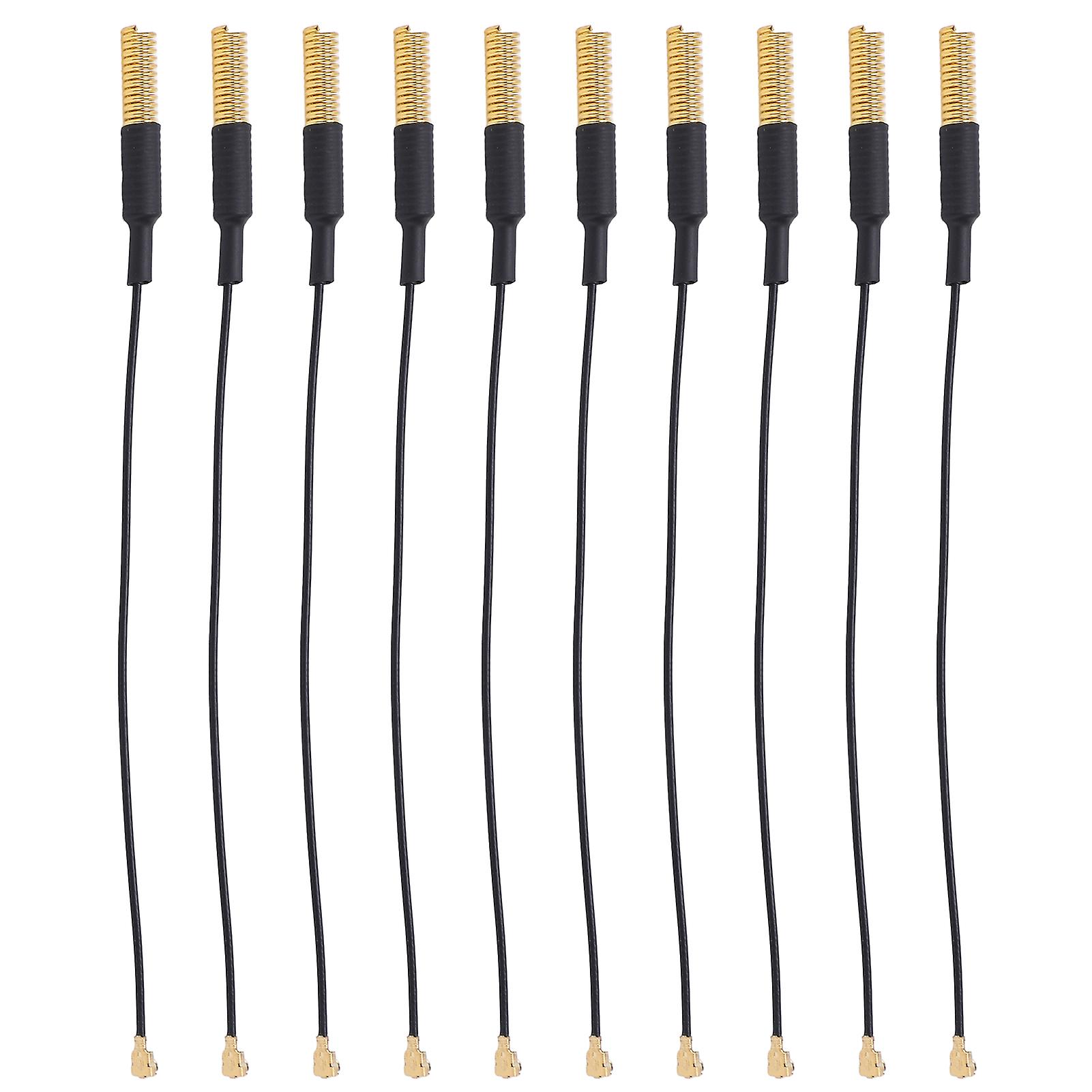 10pcs Semi Builtin Spring Antenna 433470mhz Ipex Interface Pure Copper Rg1.13 For Lora Module