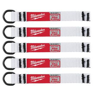 MW 5 lbs. D-Ring Lanyard Attachment (5-Piece) 48-22-8871