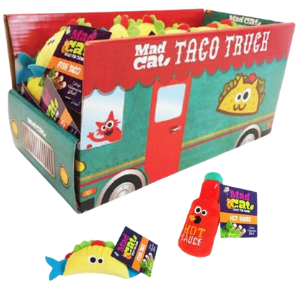 R2P Pet Mad Cat Taco Truck Assorted Catnip Cat Toy