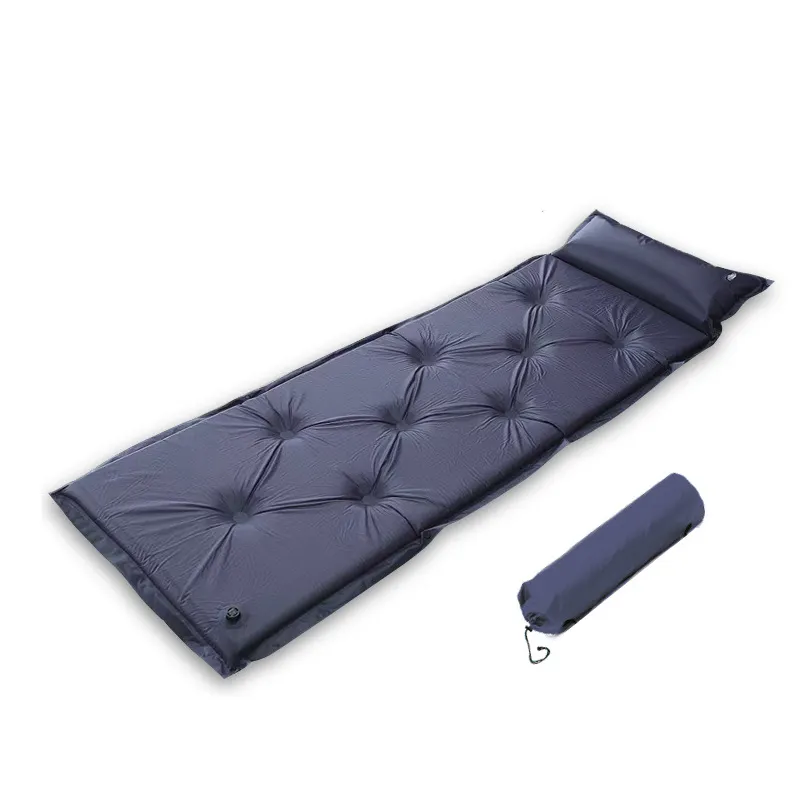 Single Waterproof Patchwork Self inflating Outdoor Thickening Tent Camping Hiking Sleeping Mat