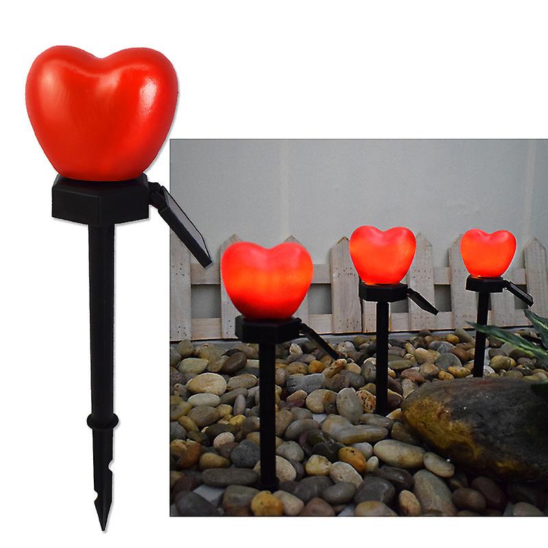 Valentine's Day Love Heart Solar Lights For Outdoors Yard