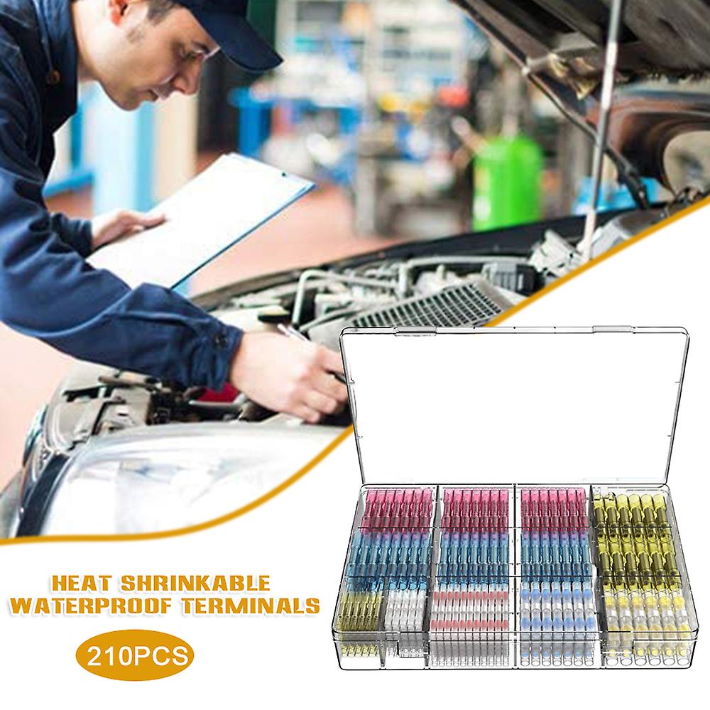 Solder Seal Wire Connectors Heat Shrink Insulated Electrical Crimp Connectors