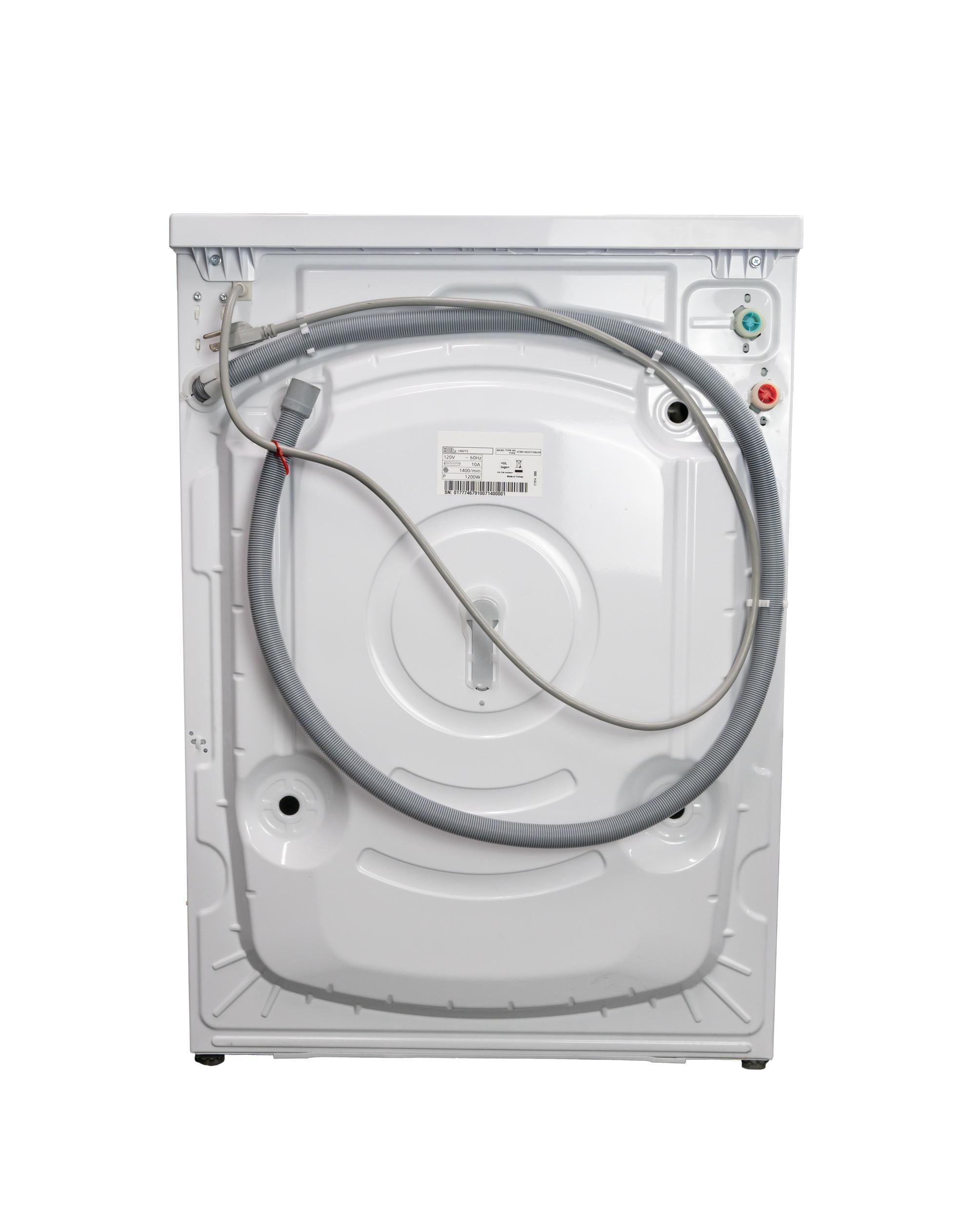 Danby DWM022D3WDB Danby 24-Inch, 2.2 Cu Ft. Stackable Front Load Washer With Steam In White