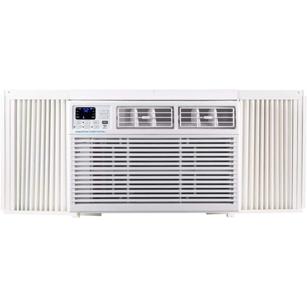 EQK 8000 BTU 115V SMART Window AC with Remote WiFi and Voice Energy Star Cools Rooms up to 350 Sq Ft Timer