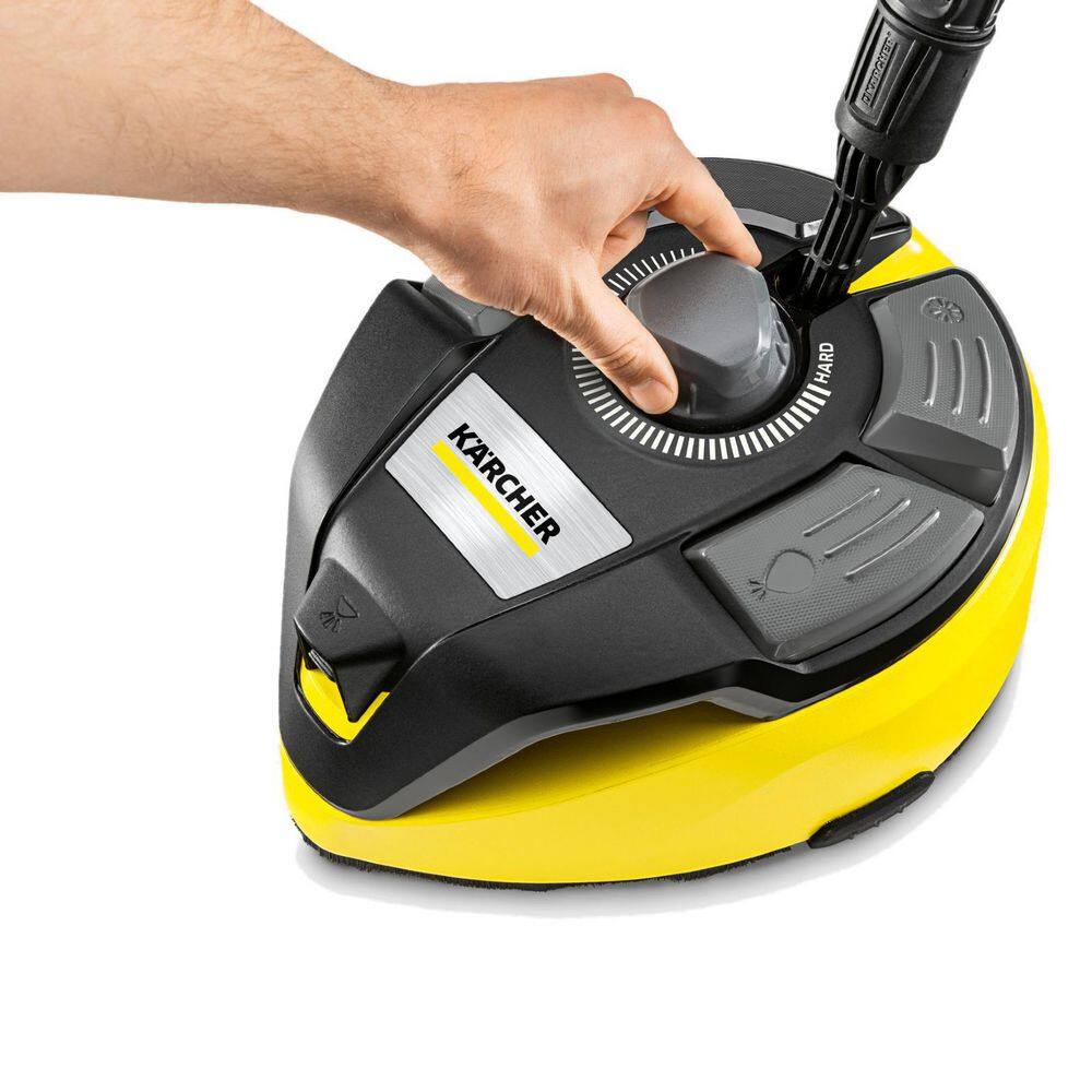 Karcher T 7 T-Racer 11 in. Maximum 2600 PSI Electric Pressure Washer Surface Cleaner Attachment for K4-K5 32 in. Wand Included 2.644-082.0