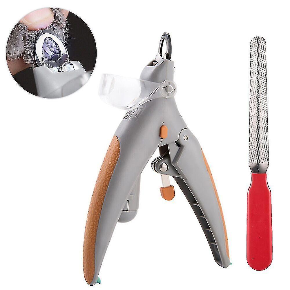 Professional Pet Nail Clipper Scissors Pet Dog Cat Nail Toe Claw Clippers Scissor Led Light Nail Trimmer Pet Grooming