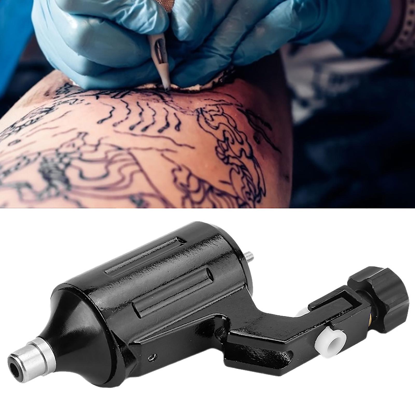 Adjustable Strong Motor Tattoo Machine Alloy Liner Shader Tattoo Machine Rca Interfaceblack