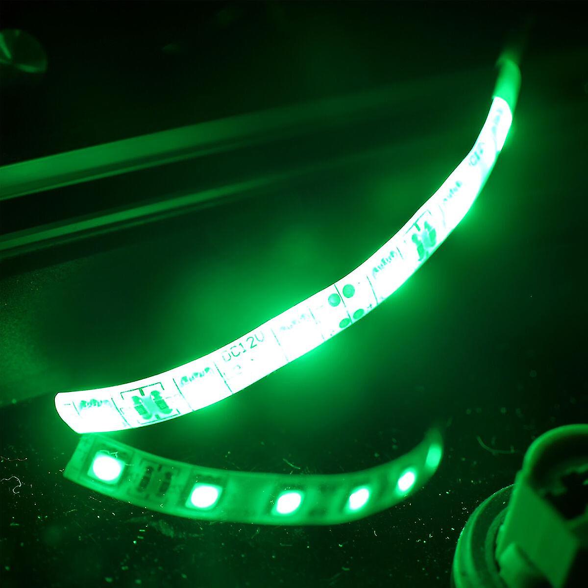 10cm Waterproof Green 5050 Led Strip Lights Dc 12v Caravan Boat Car