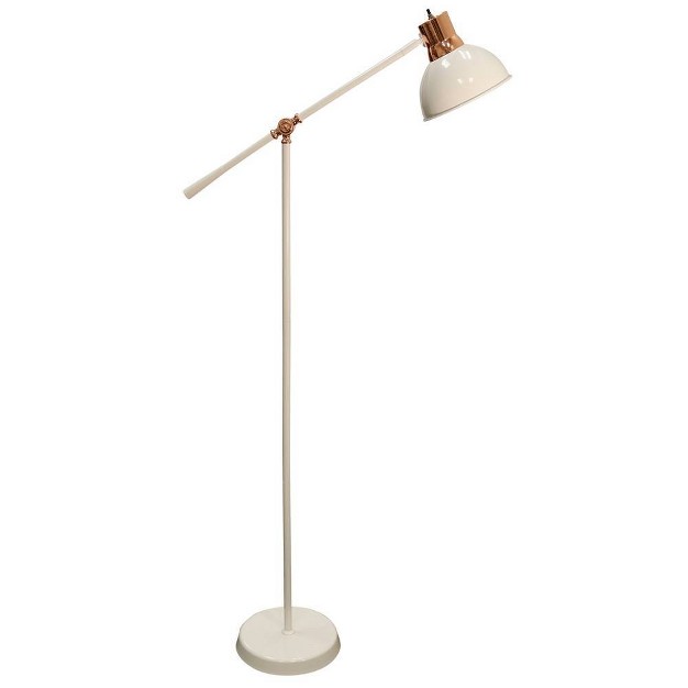 Floor Lamp White Stylecraft