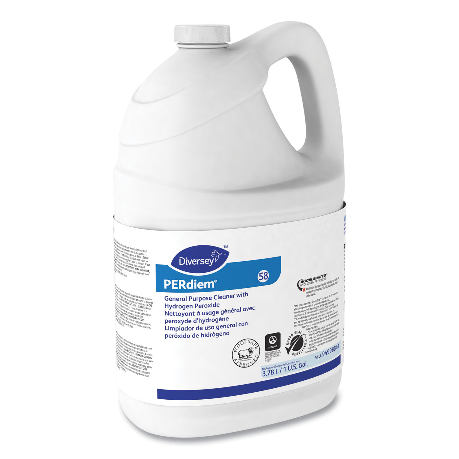 PERdiem Concentrated General Purpose Cleaner - Hydrogen Peroxide by Diverseyandtrade; DVO94998841