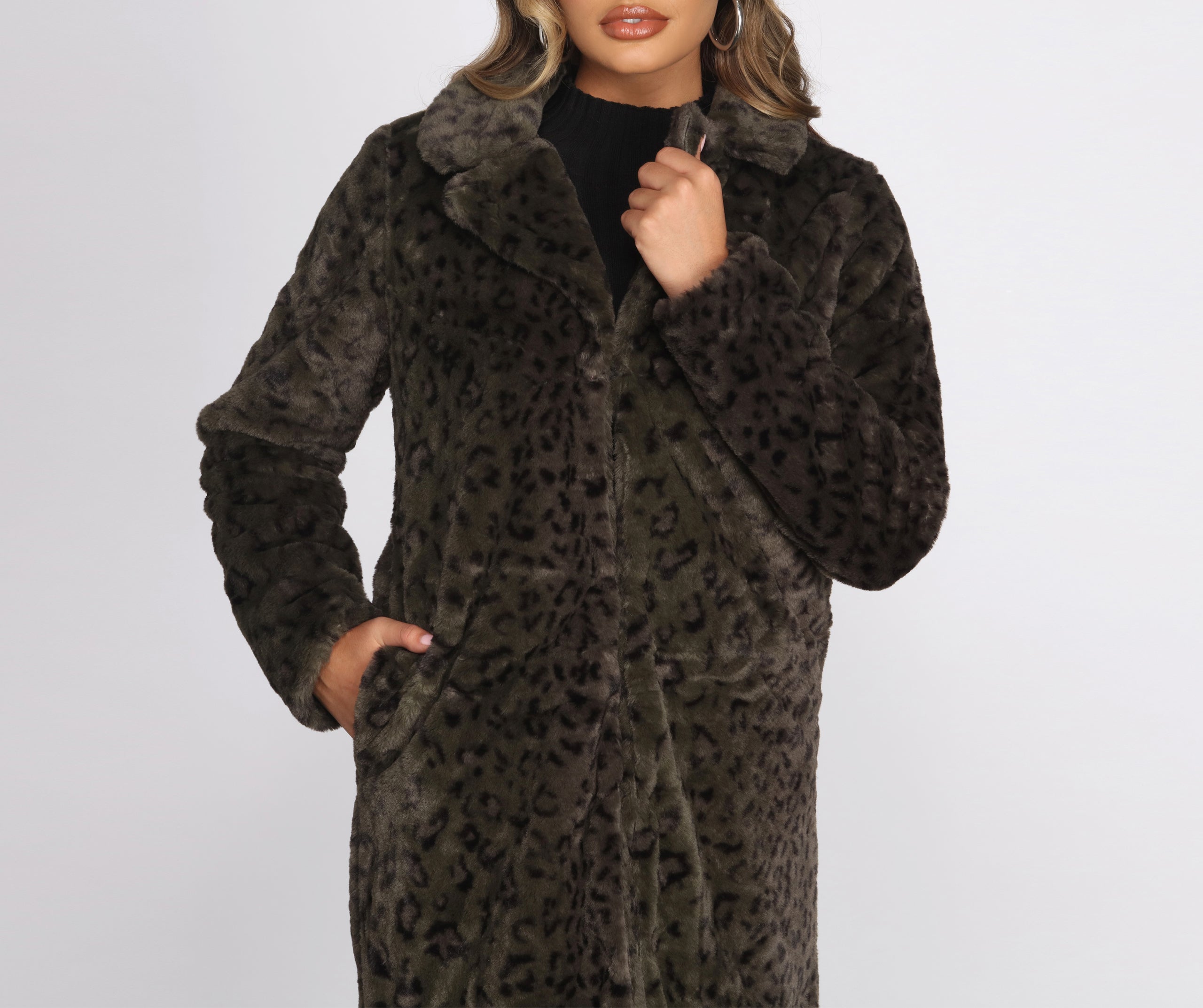 Purrfectly On Trend Leopard Coat