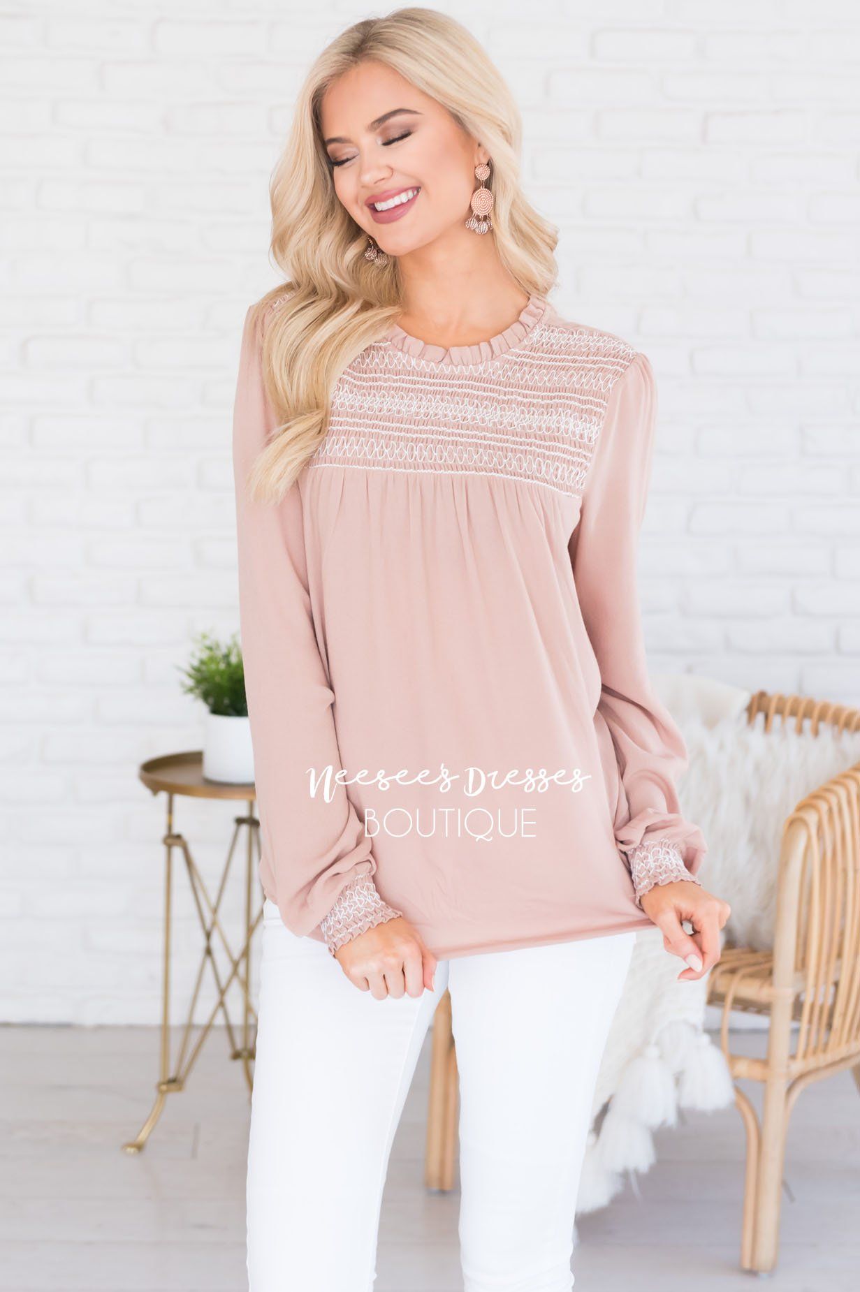 Anything is Possible Modest Blouse