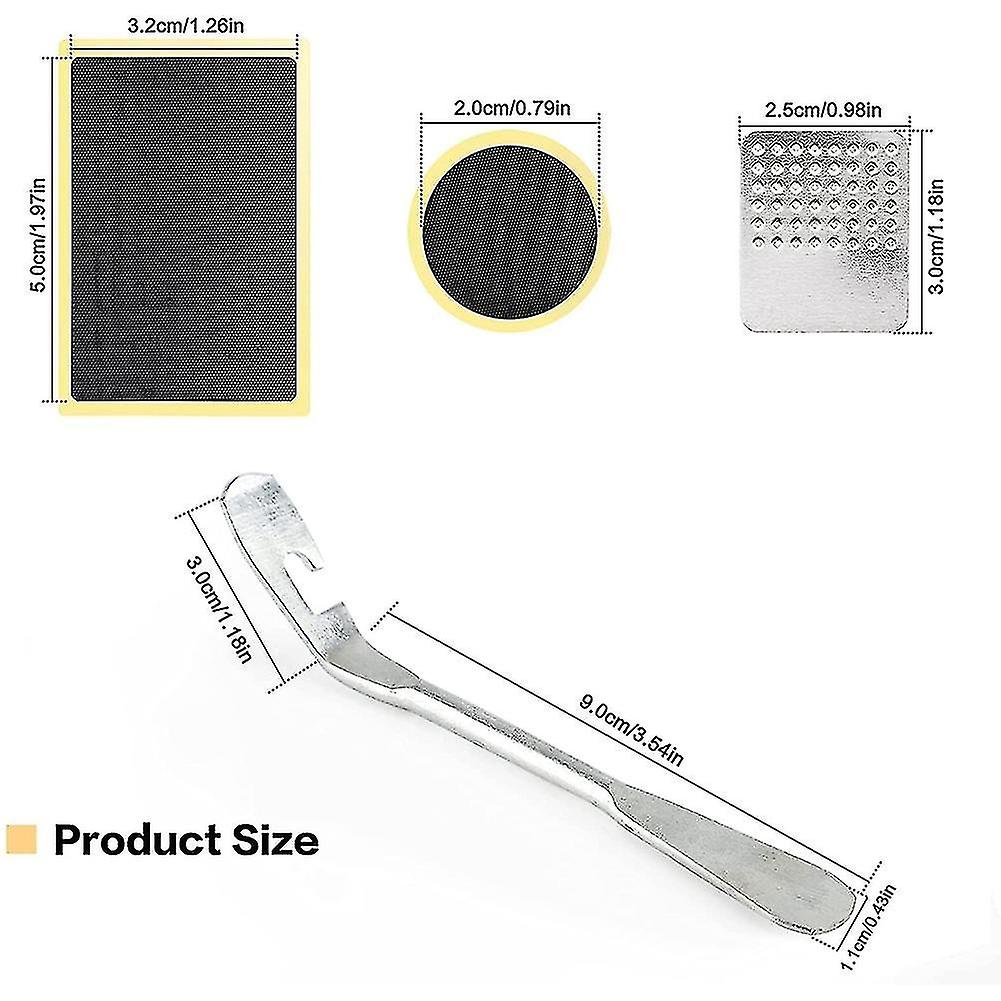 Bicycle Tire Repair Kit Bicycle Tire Patch， With File For Bicycle