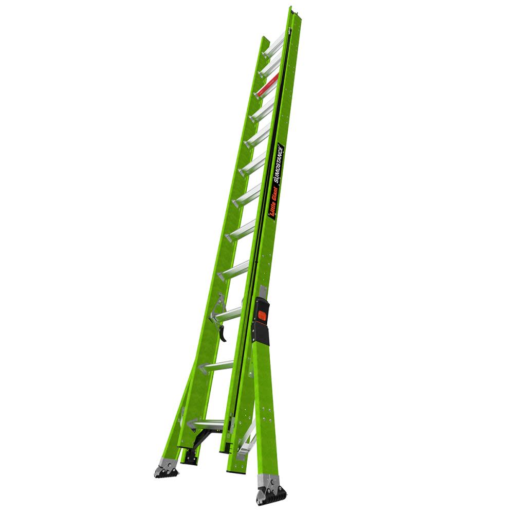 HyperLite SumoStance 24 ft Type IA Fiberglass Extension Ladder