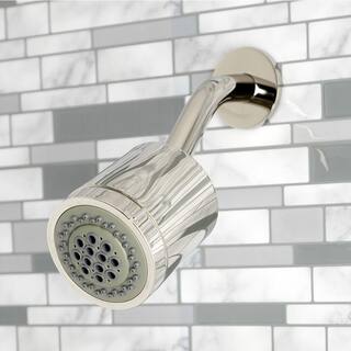 Kingston Brass Concord 2-Handle 2-Spray Tub and Shower Faucet in Polished Nickel (Valve Included) HKBX8146DL