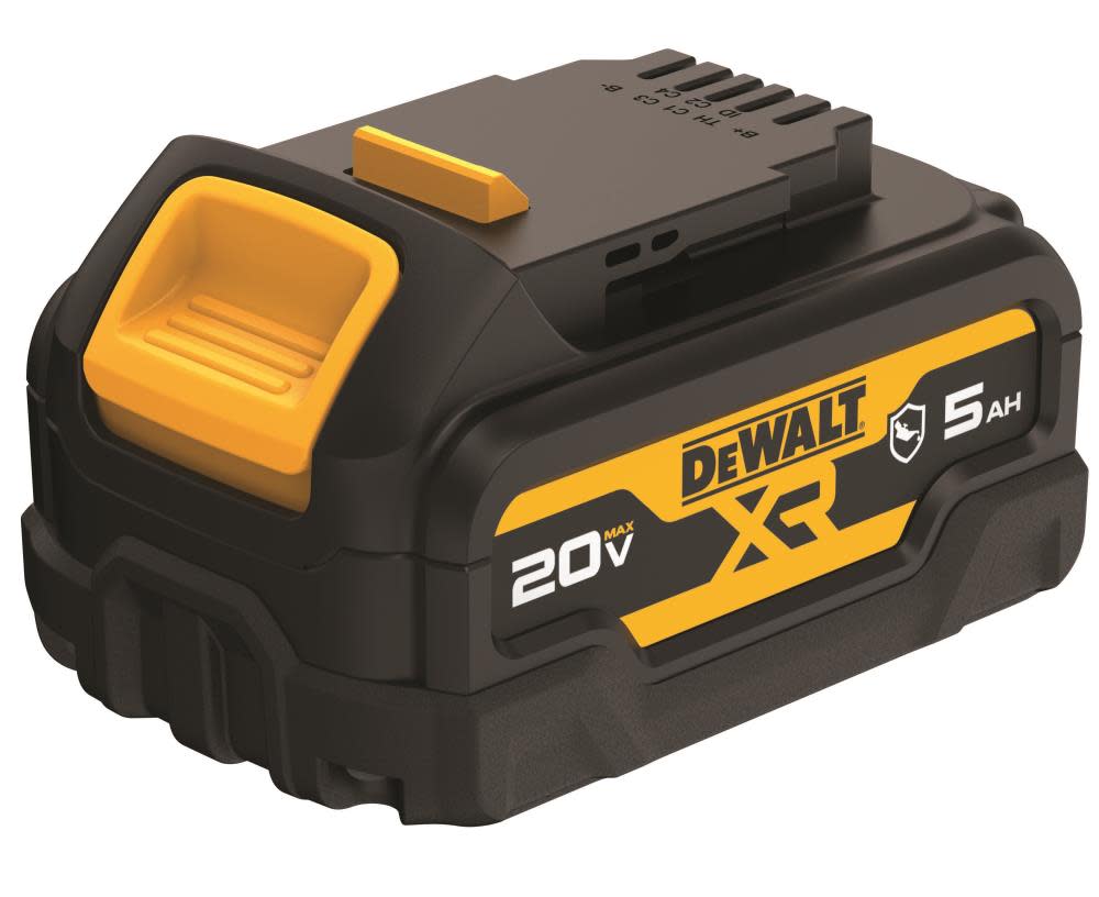 DEWALT 20V MAX* Oil Resistant 5.0Ah Battery ;